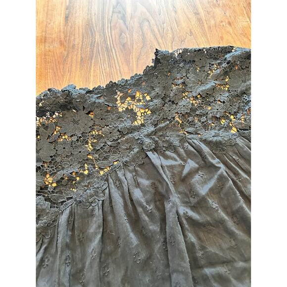 sz M - Free People lace tunic top - Picture 2 of 3